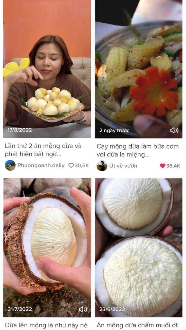 Review the strange coconut dishes that are used to "stirring" the online community in recent times - Photo 17.