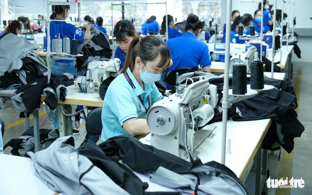 Nhà máy may của một doanh nghiệp FDI tại An Giang - Ảnh: H.K.