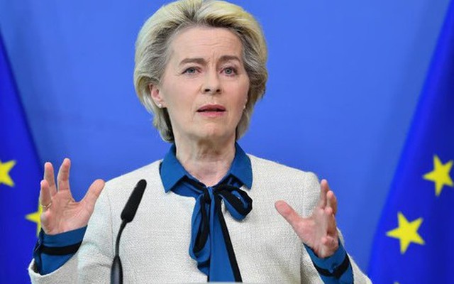 Chủ tịch EC Ursula von der Leyen. Ảnh John Thys/AFP via Getty Images
