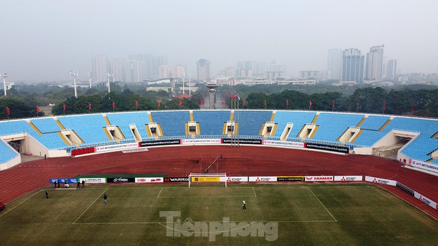 Nhìn gần sân vận động Mỹ Đình trước trận quyết định của Việt Nam và Indonesia - Ảnh 7.