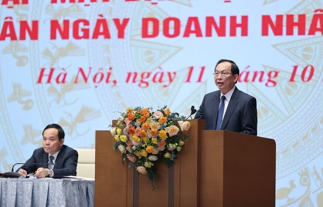 Phó Thống đốc NHNN Đào Minh Tú - Ảnh: VGP/Nhật Bắc 