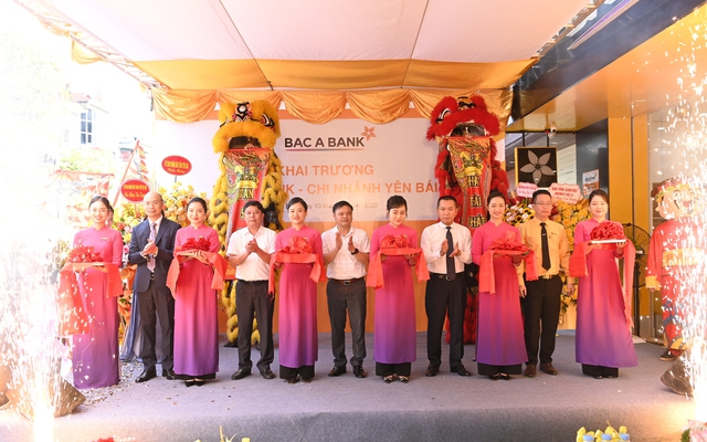BAC A BANK khai trương chi nhánh mới mở rộng mạng lưới đến vùng Tây Bắc
