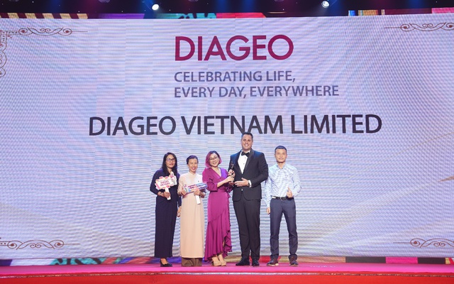 Diageo Việt Nam nhận giải thưởng “Nơi làm việc tốt nhất châu Á 2023”