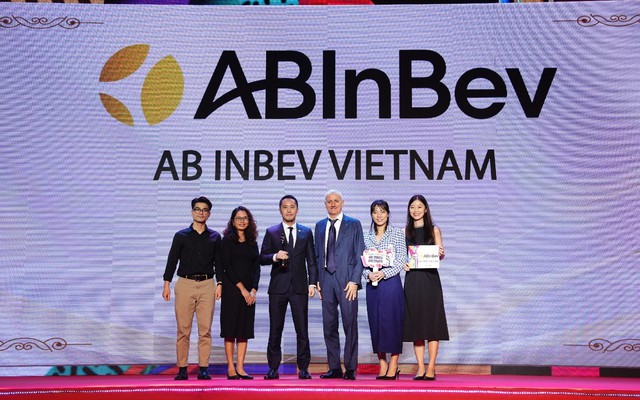 AB InBev Việt Nam đạt giải thưởng "Nơi làm việc tốt nhất châu Á năm 2023"