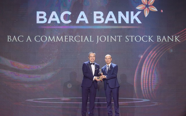 BAC A BANK giành giải “Doanh nghiệp xuất sắc Châu Á 2023”