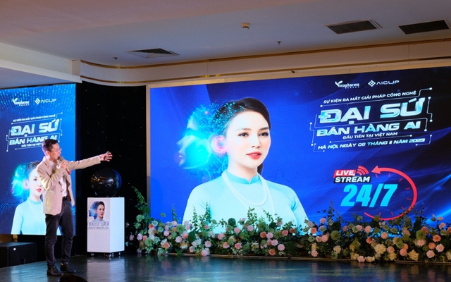 Một công ty dược phẩm tung ra đại sứ bán hàng AI đầu tiên tại Việt Nam