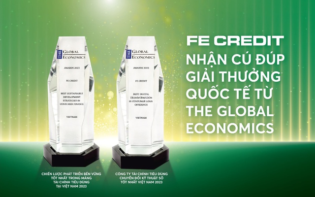 FE CREDIT nhận giải thưởng quốc tế từ tạp chí The Global Economics