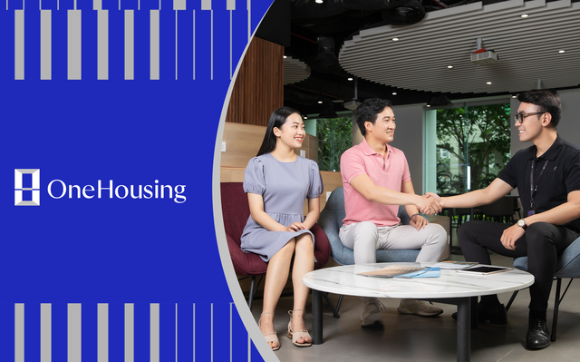 OneHousing tung mức hoa hồng môi giới 200% hiếm hoi trên thị trường bất động sản