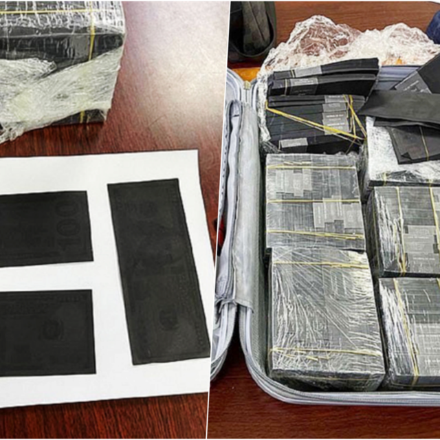 1 triệu USD nhuộm đen ở sân bay: Chỉ là những tờ giấy in 100USD, không phải tiền giả?