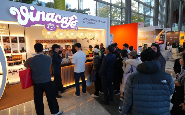 Vinacafé tự hào đưa cà phê Việt tới Seoul Cafe Show