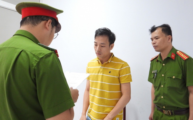 Trần Phước Long tại cơ quan điều tra (Nguồn: VOV)
