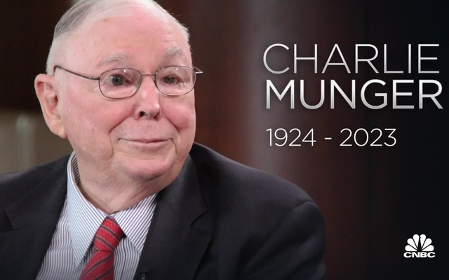 Thiên tài đầu tư Charlie Munger qua đời tuổi 99: Cánh tay phải đắc lực và người bạn tâm giao của Warren Buffett