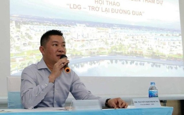 Chủ tịch CTCP Đầu tư LDG Nguyễn Khánh Hưng.