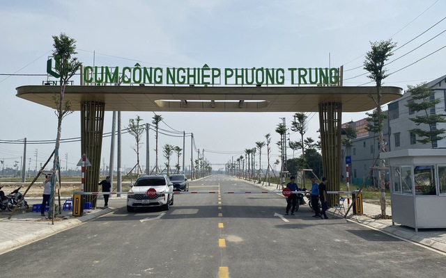 Cụm công nghiệp Phương Trung- cụm công nghiệp xanh- sạch- hiện đại