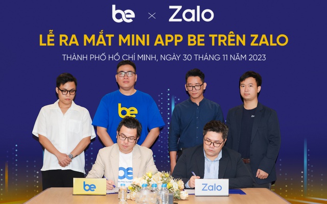 Mini App Be chính thức có mặt trên Zalo