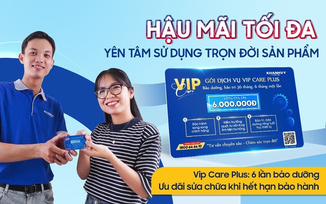 Dịch vụ hậu mãi trọn vòng đời sản phẩm từ Khánh Vy Home