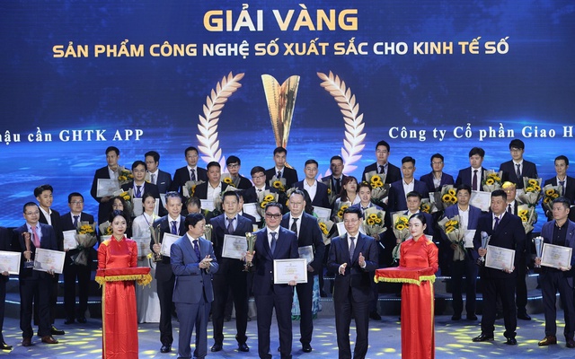 GHTK đạt giải Vàng Sản phẩm công nghệ số xuất sắc Make in Vietnam 2023