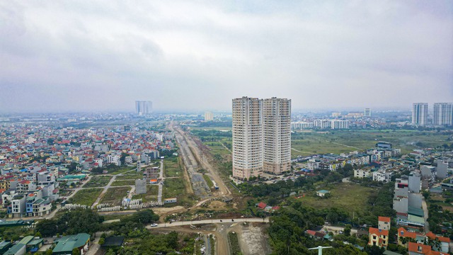 Tuyến đường nghìn tỷ, kết nối hàng chục khu đô thị lớn ở Hà Nội hiện ra sao sau 6 năm xây dựng? - Ảnh 9.