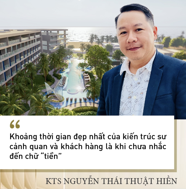 KTS Nguyễn Thái Thuật Hiền: Làm thiết kế cảnh quan như cho khách đeo đồng hồ Rolex, phải tiếp cận với người nhiều tiền mới sống được với nghề - Ảnh 3.