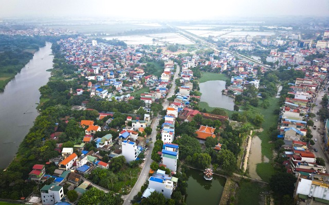 Toàn cảnh khu vực có thể trở thành thành phố thứ 3 của Hà Nội 