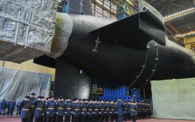 Nhà máy Nga đóng thêm 3 tàu ngầm hạt nhân 'nguy hiểm nhất thế giới'