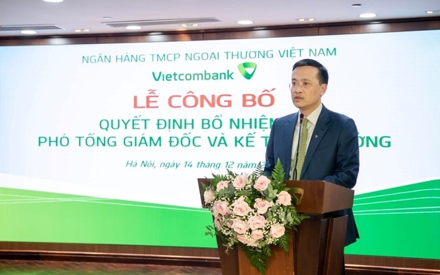Chủ tịch HĐQT Vietcombank được bổ nhiệm làm Phó Thống đốc Ngân hàng Nhà nước từ ngày 1/1/2024