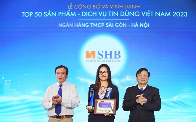 Thẻ tín dụng SHB VISA Platinum: Top 50 sản phẩm dịch vụ tin dùng Việt Nam 2023
