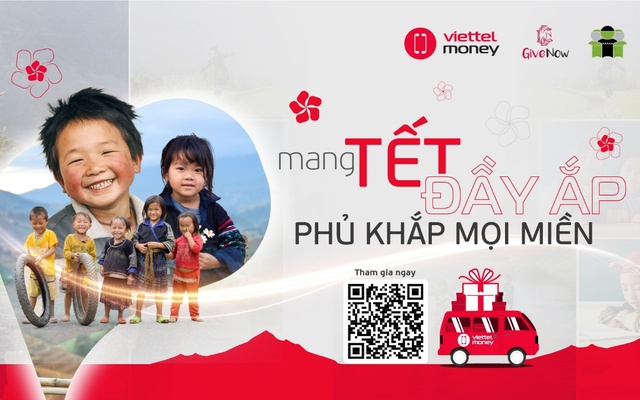 Cùng Viettel Money “Mang Tết đầy ắp phủ khắp mọi miền”