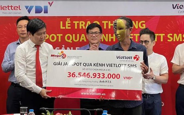 70 người chơi trúng giải thưởng tiền tỷ qua Vietlott SMS