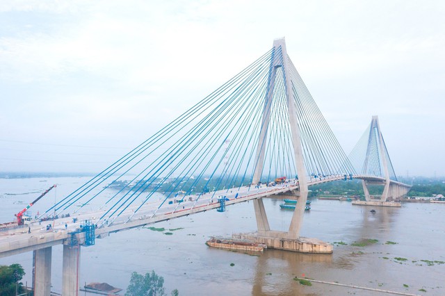 Chiêm ngưỡng cây cầu 5.000 tỷ đồng sắp hoàn thành ở miền Tây - công trình khẳng định nội lực kỹ sư Việt - Ảnh 3.