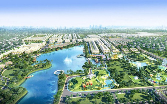 Phối cảnh dự án Khu đô thị Thanh Phú.