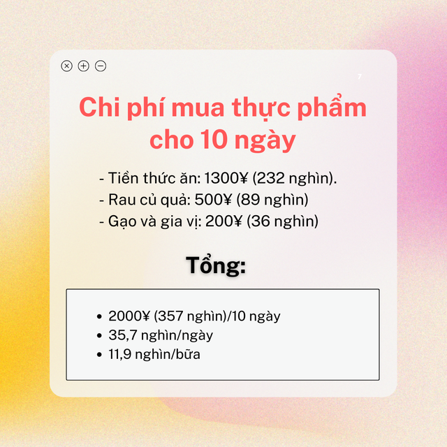 Cách mẹ Việt ở Nhật đi chợ khéo léo để có bữa cơm chỉ 15k/người - Ảnh 3.