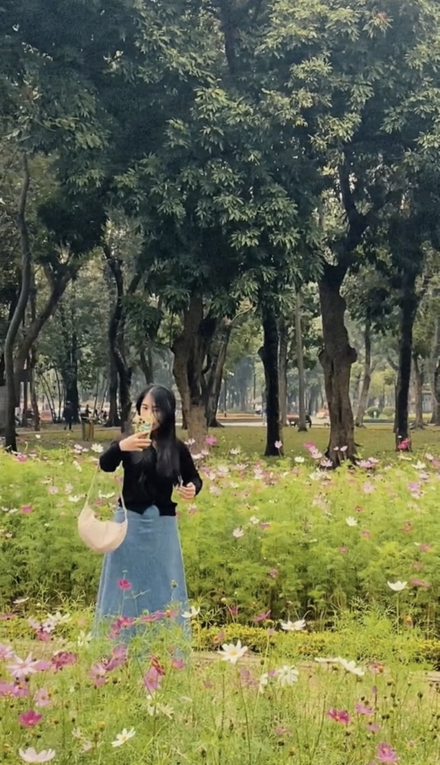 Công viên Thống Nhất thay đổi diện mạo, giới trẻ Hà Thành nườm nượp rủ nhau đến chụp ảnh - Ảnh 23.