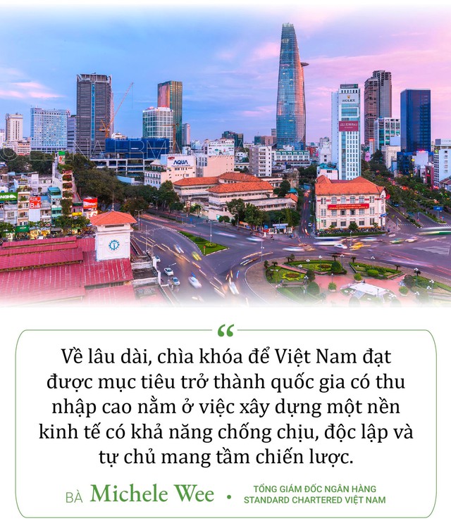 Nhìn từ Singapore, lãnh đạo Standard Chartered chỉ ra chìa khoá giúp Việt Nam vươn lên thành nước có thu nhập cao vào năm 2045 - Ảnh 4.