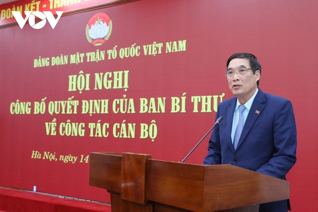 Phó Bí thư Tỉnh ủy Phú Thọ tham gia Đảng đoàn MTTQ Việt Nam - Ảnh 2.