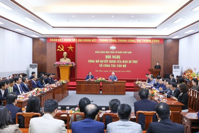 Phó Bí thư Tỉnh ủy Phú Thọ tham gia Đảng đoàn MTTQ Việt Nam - Ảnh 1.