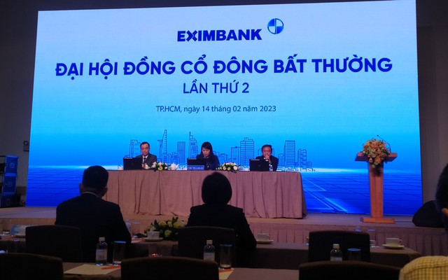 ĐHCĐ bất thường lần 2 Eximbank: Chủ tịch ngân hàng tiết lộ kế hoạch chia tiếp cổ tức tỷ lệ rất cao