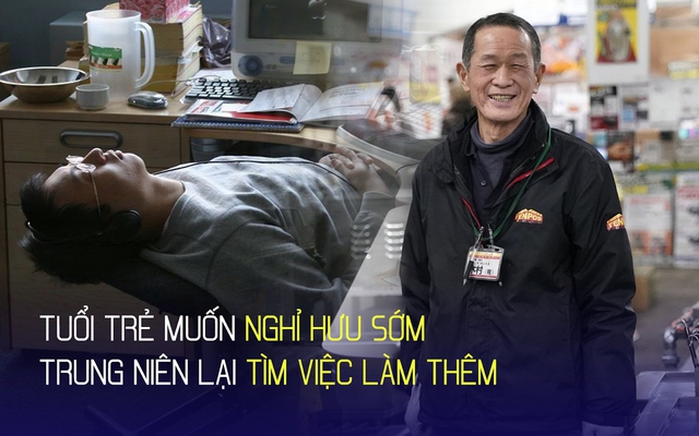 Trung niên vừa về hưu đã vội tìm việc mới x2 thu nhập, người trẻ kêu trời: "Làm việc 50 năm còn chưa đủ?"