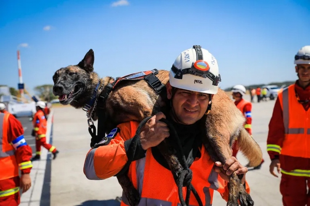 Hình ảnh nhân viên cứu hộ đặc biệt xử lý hậu quả động đất ở Thổ Nhĩ Kỳ và Syria - Ảnh 5.