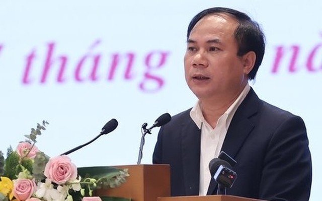 Thứ trưởng Nguyễn Văn Sinh: Năm 2022, hoạt động của các doanh nghiệp kinh doanh bất động sản gặp rất nhiều khó khăn - Ảnh VGP/Nhật Bắc