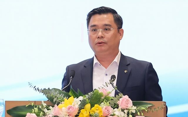 Tổng Giám đốc Vietcombank (VCB) Nguyễn Thanh Tùng. Ảnh VGP/Nhật Bắc