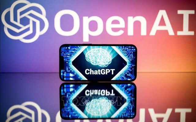 Biểu tượng của OpenAI và ChatGPT. Ảnh: AFP/TTXVN
