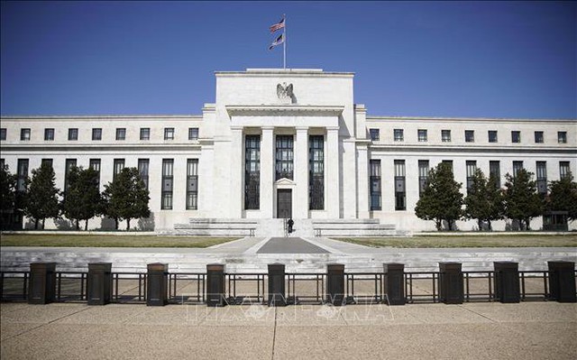 Toà nhà trụ sở Ngân hàng Dự trữ Liên bang Mỹ ở Washington, D.C. Ảnh: THX/TTXVN