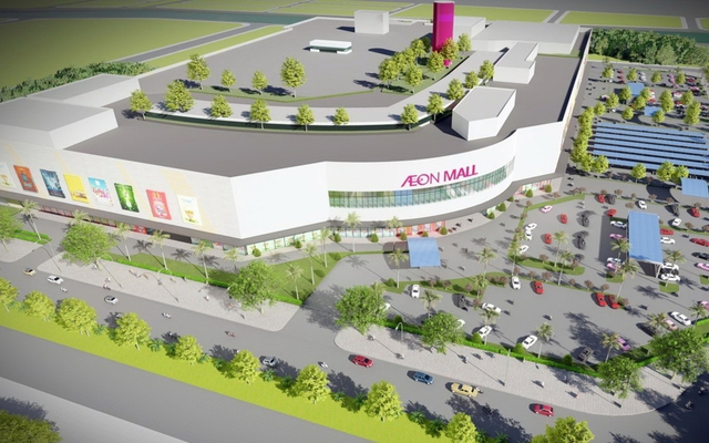 Phối cảnh Dự án Trung tâm thương mại Aeon Mall Huế. Ảnh: Aeon Mall Việt Nam Phối cảnh Dự án Trung tâm thương mại Aeon Mall Huế. Ảnh: Aeon Mall Việt Nam