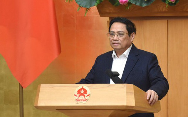 Thủ tướng Phạm Minh Chính chỉ đạo tổ chức cuộc họp về tháo gỡ khó khăn cho thị trường bất động sản trong tháng 2 - Ảnh: VGP