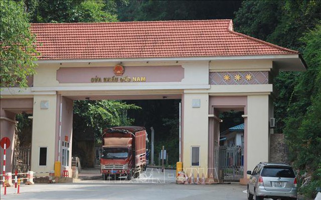 Cửa khẩu Cốc Nam. Ảnh: TTXVN Cửa khẩu Cốc Nam. Ảnh: TTXVN