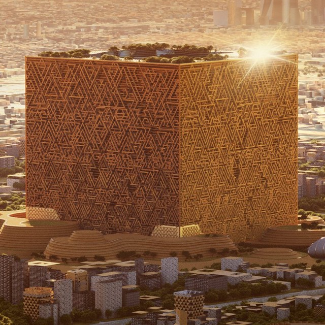 Đại gia Ả Rập lại ‘vung tiền’ xây công trình cứ ngỡ đến từ tương lai: Tòa nhà cao 400m đủ chứa cả 20 cao ốc Empire State, sử dụng công nghệ thực tế ảo bên trong - Ảnh 1.