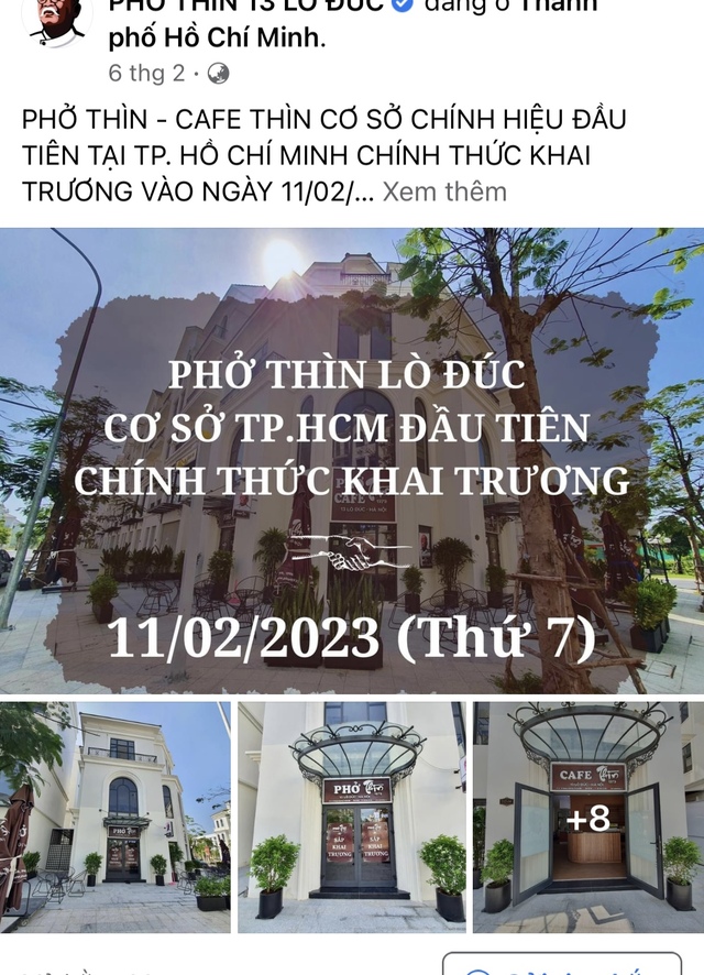 Ông Nguyễn Trọng Thìn từng phủ nhận “trang tích xanh Phở Thìn 13 Lò Đúc không phải của tôi”, vậy page này hiện hoạt động ra sao? - Ảnh 4.