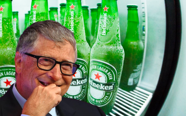 Khẳng định 'không thích nhậu nhẹt', nhưng Bill Gates vừa chi gần 1 tỷ đô để mua cổ phiếu Heineken