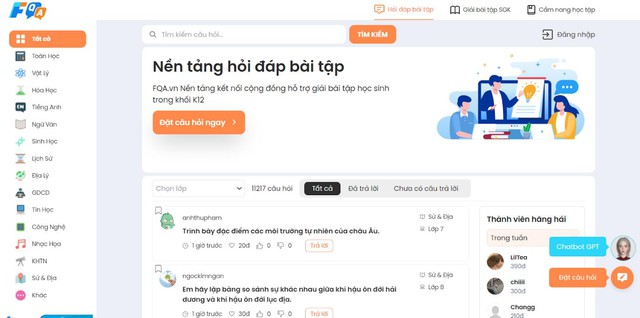 Cộng đồng mạng “rần rần” với sản phẩm công nghệ giáo dục tích hợp ChatGPT miễn phí tại Việt Nam - Ảnh 1.